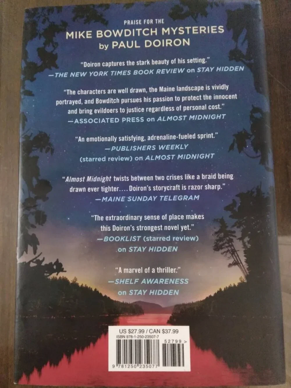 One Last Lie by Paul Doiron Hardback